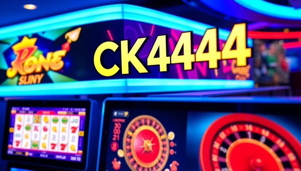 Login screen of ck4444 com app displaying live casino and sports betting options for Bangladesh users, emphasizing user-friendly design and secure interface.
