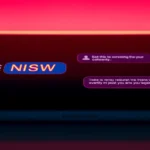 Illustration of a person engaging in a discreet nsfw ai chat on a sleek device, highlighting privacy and modern digital interaction.