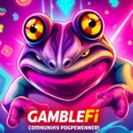 Angry Pepe Fork Army unites in vibrant blockchain-themed scene showcasing meme culture and